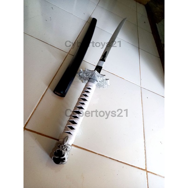 (READY) katana kayu Nier automata 100cm 2B atau 9S MAINAN COSPLAY