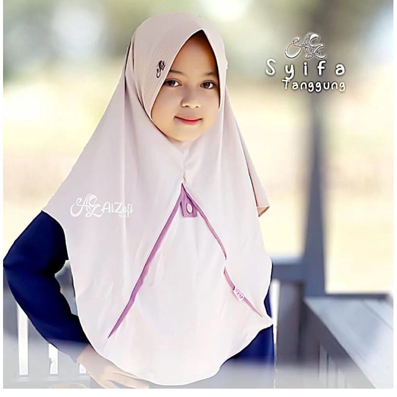 Hijab Syifa TG/Hijab Anak/Hijab Al Zafi/Hijab Kids 4-5tahun