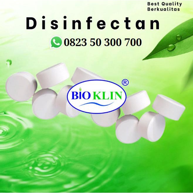 Tablet Disinfectan - Kaporit Tablet - Klorin WC - Tablet Disinfektan