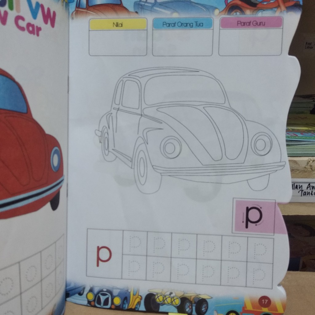 Buku Anak Menulis Dan Mewarnai