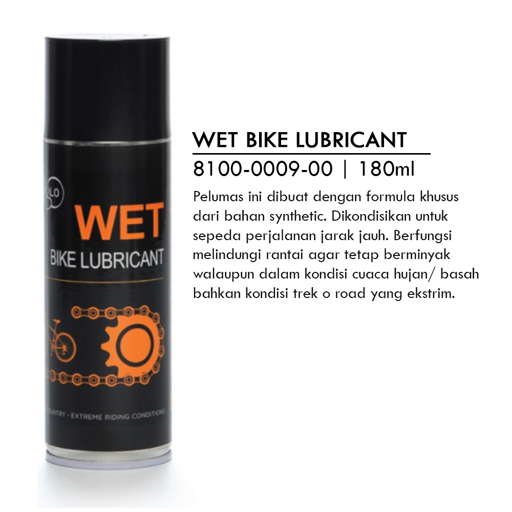 Ktmstore Iglo Wet Bike Lubricant Minyak Pelumas Rantai Sepeda Road Bike 180ml