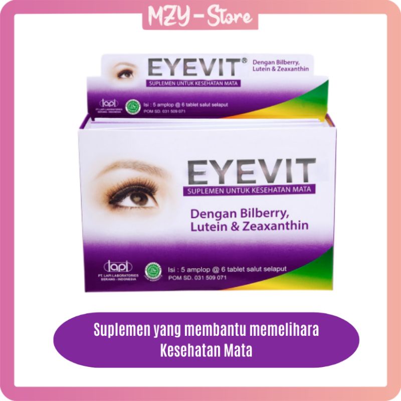 Eyevit 30 Tablet Suplemen Mata Eyevit