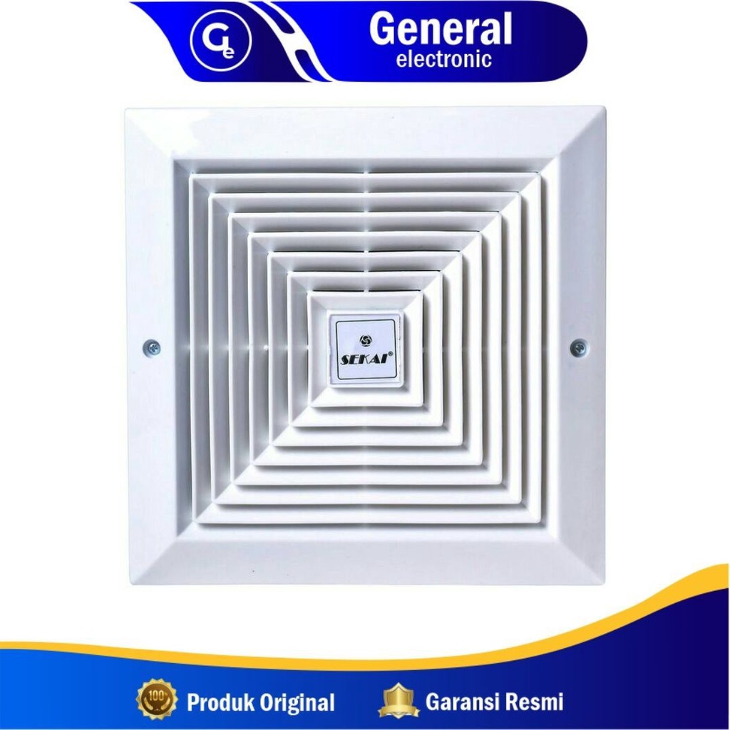 SEKAI Exhaust Fan MVF 893 - Kipas Angin Exhaust Plafon