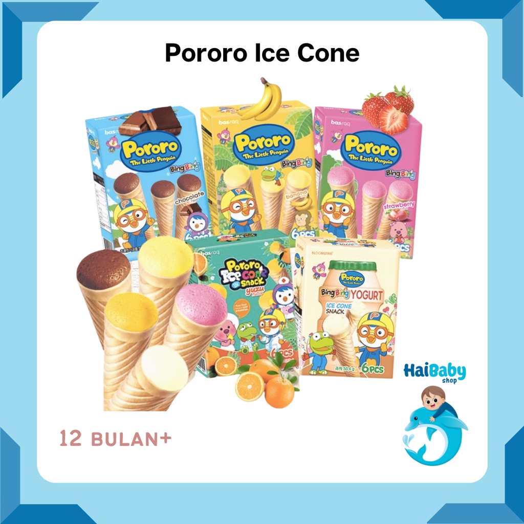 

Pororo Ice Cone Snack Korea