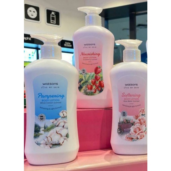 Jual watsons body lotion 550 ml watsons body lotion 550 ml Shopee