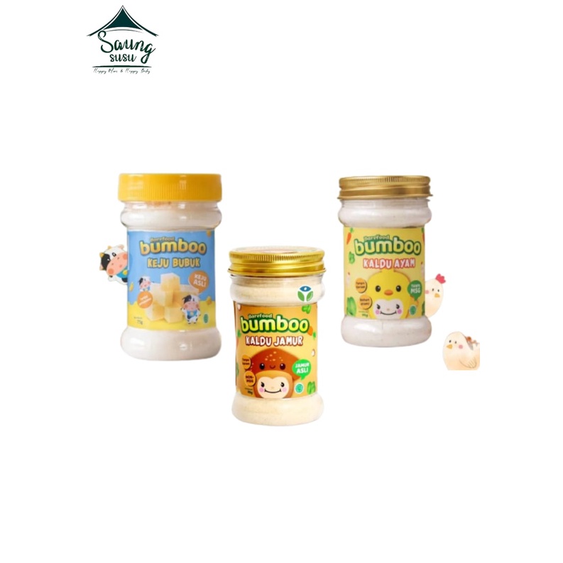 

BUMBOO NO MSG KALDU ASLI AYAM JAMUR keju | KALDU ANAK MPASI TANPA PENGAWET / kaldu mpasi
