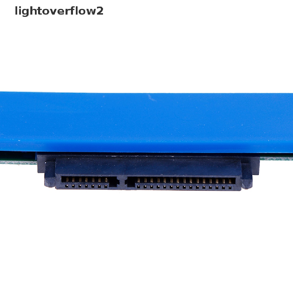 (lightoverflow2) Caddy HDD SATA 2nd Bahan Plastik Untuk Laptop 9.0mm SATA 3.0 CD DVD Optical Bay