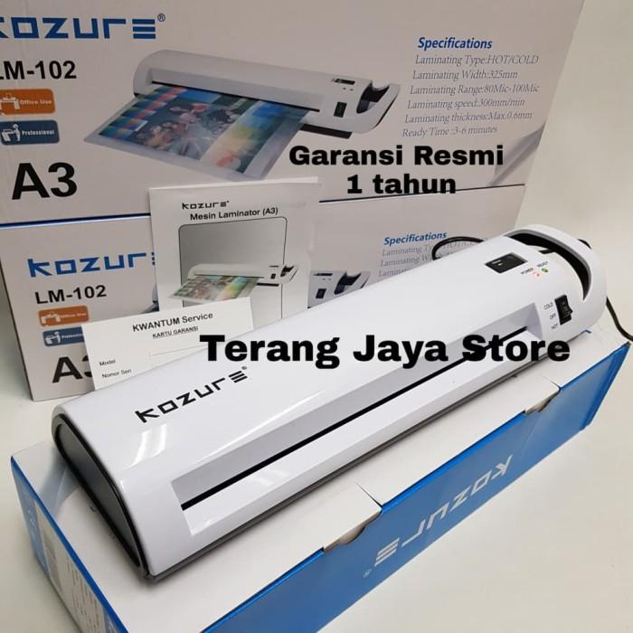 

Mesin Laminating Kozure Portable A3 LM 102