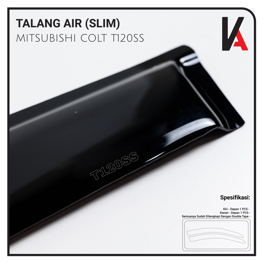 TALANG AIR PINTU MOBIL MITSUBISHI T120SS 2 PINTU SLIM HIGH QUALITY