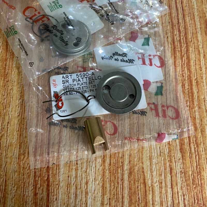 stut gobangan kopling ORIGINAL CIF vespa pts 100 🇮🇹