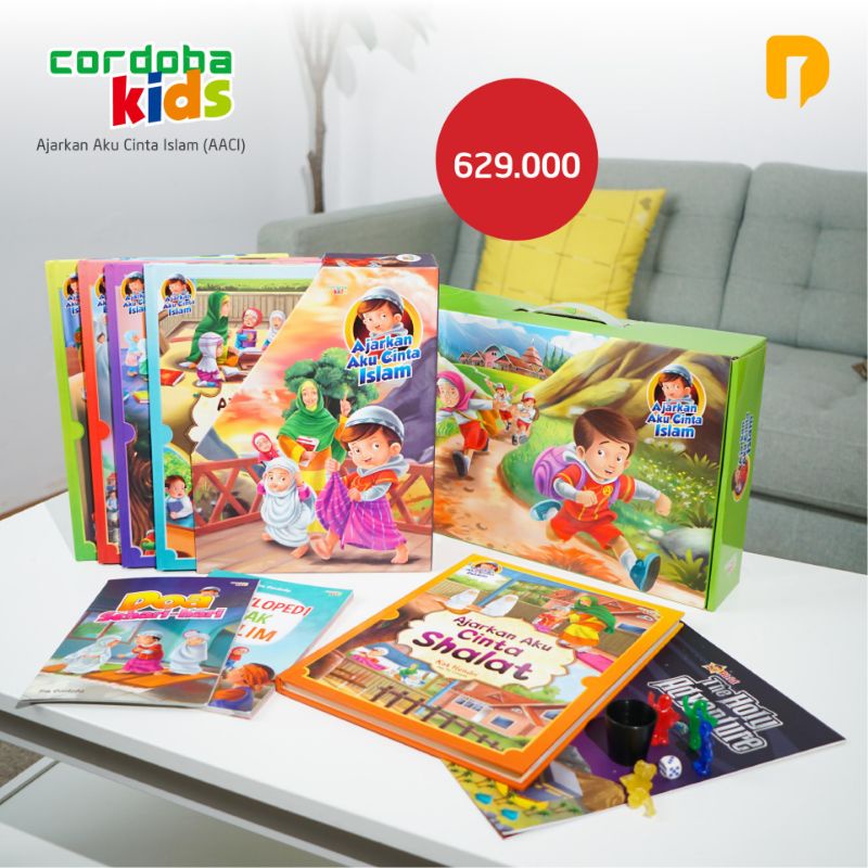 

Buku Cerita Anak Cordoba Ajarkan Aku Cinta Islam (AACI)