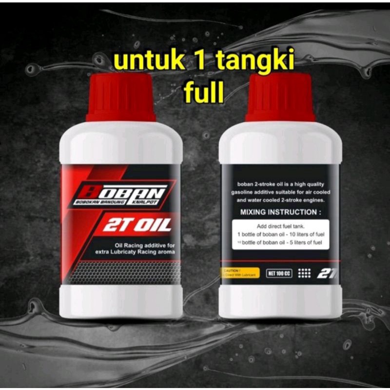 BOBAN OIL/oli samping BOBAN