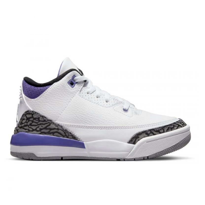 [ORIGINAL] NIKE Jordan Retro 3 - Dark Iris - Sepatu Anak