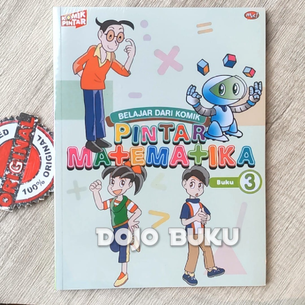 Buku Belajar dari Komik - Pintar Matematika Buku 3 by Gakken