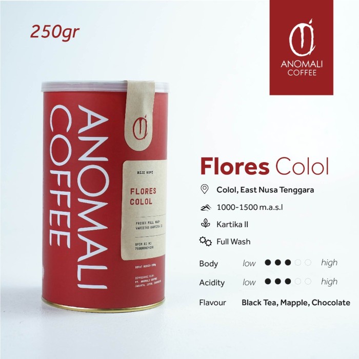 

Anomali Coffee Biji Kopi Flores Colol 250gr