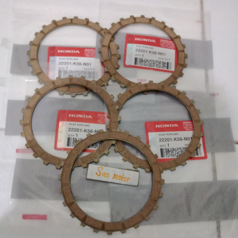 Kampas Kopling Plat kopling CB 150R New CBR 150R New Sonic GTR ORI Honda.