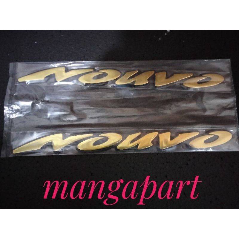 emblem body Nouvo lele gold emblem body Nouvo lele