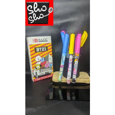 

pulpen lucu karakter kartun bts /bt12