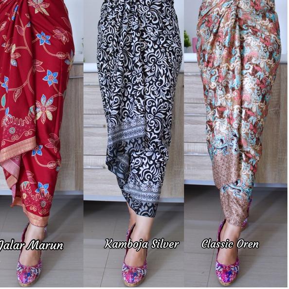 Kain lilit Aneka Motif / Kain lilit batik corak berbagai nusantara/jarik batik [KNA.22Oc22ᶠ]