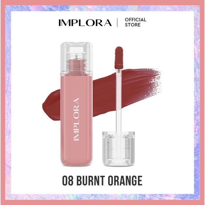 Implora Jelly Tint liptint pewarna bibir BPOM aman lipstick tahan lama