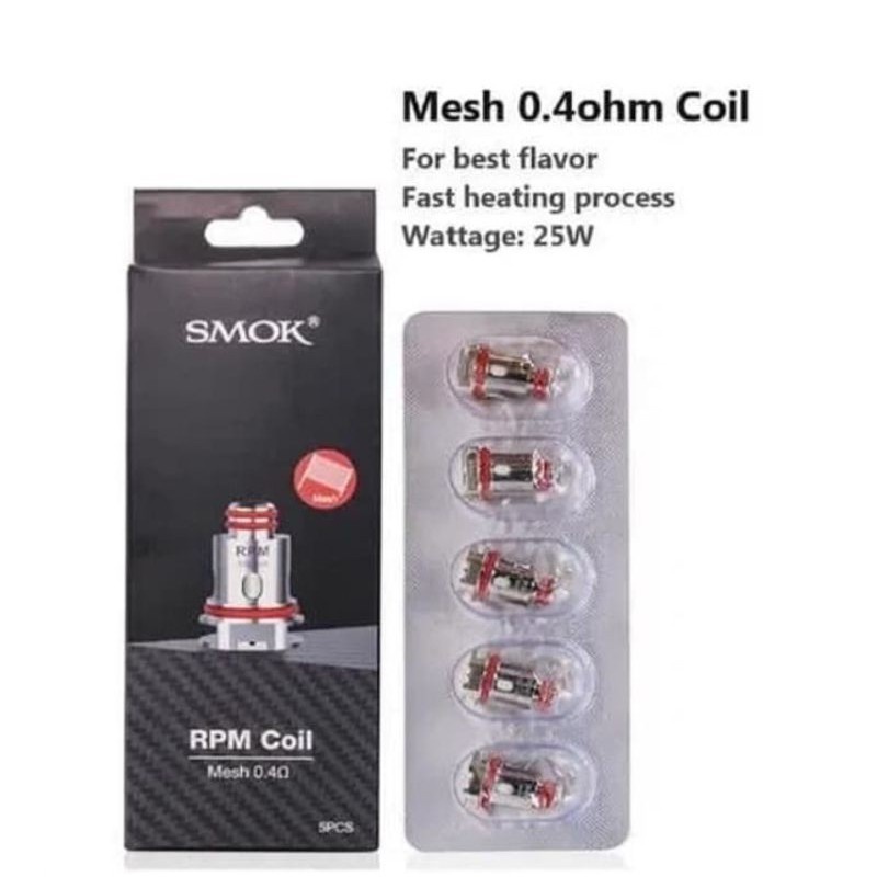 COIL SMOK RPM40 0.4 MURAH