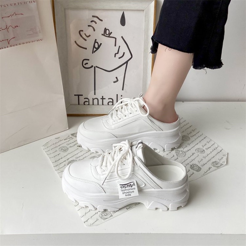 (FREE KAOS KAKI &amp; BOX) SN010 SEPATU SNEAKERS WANITA IMPORT KOREA FASHION