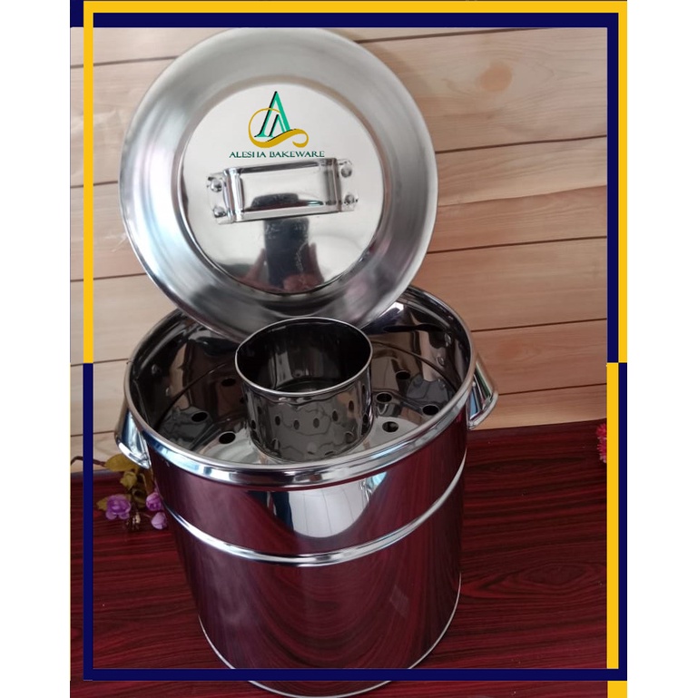 Dandang Bakso Malang | Dandang bakwan Stainless steel 40cm