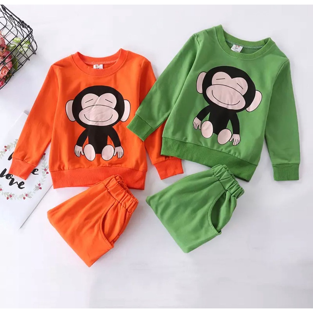 PROMO/ SETELAN SWEATER ANAK LAKI LAKI DAN ANAK PEREMPUAN TERBARU DAN TERMURAH SETELAN BAJU ANAK LAKI LAKI BERMOTIF KARTUN KEKINIAN DAN TRENDY MASAKINI SWEATER ANAK ANAK TERHITZ DAN TERKEREN 2022 SWEATER ANAK ANAK USIA 6-12 BULAN - 5 TAHUN