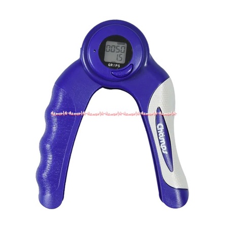 Champs Hand Grip Digital Exercise Media Latihan Untuk Tangan Otot Hand Grip Alat Bantu Membentuk Otot Tangan Dengan Hitungan Layar Digital