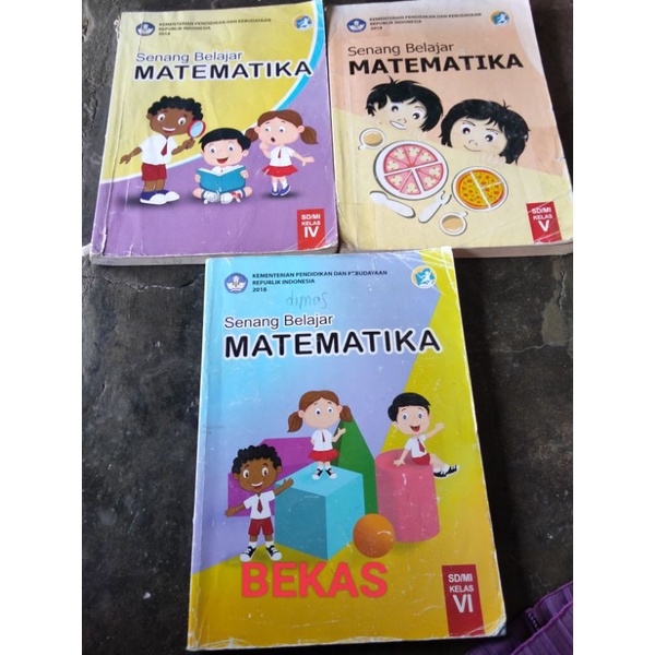 Jual Senang Belajar Matematika Sd Kelas Kementerian K Revisi Shopee Indonesia