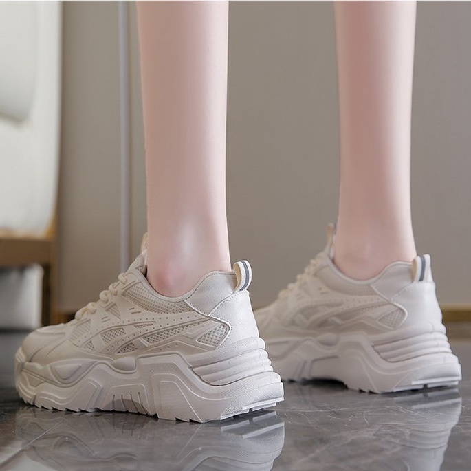 TBIG Sepatu Sekolah Wanita BAERZYL Sneakers Wanita Fashion Kekinian Korea Style Kuliah Kerja
