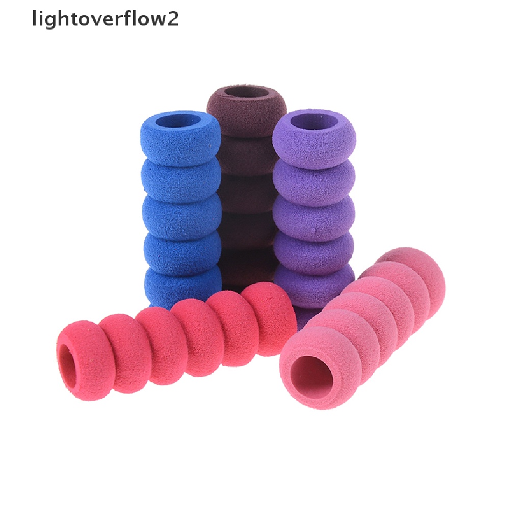 (lightoverflow2) 10pcs sleeve grip pen Bor anti slip Lembut Untuk Alat paing Berlian