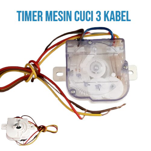 Timer mesin cuci 3 kabel