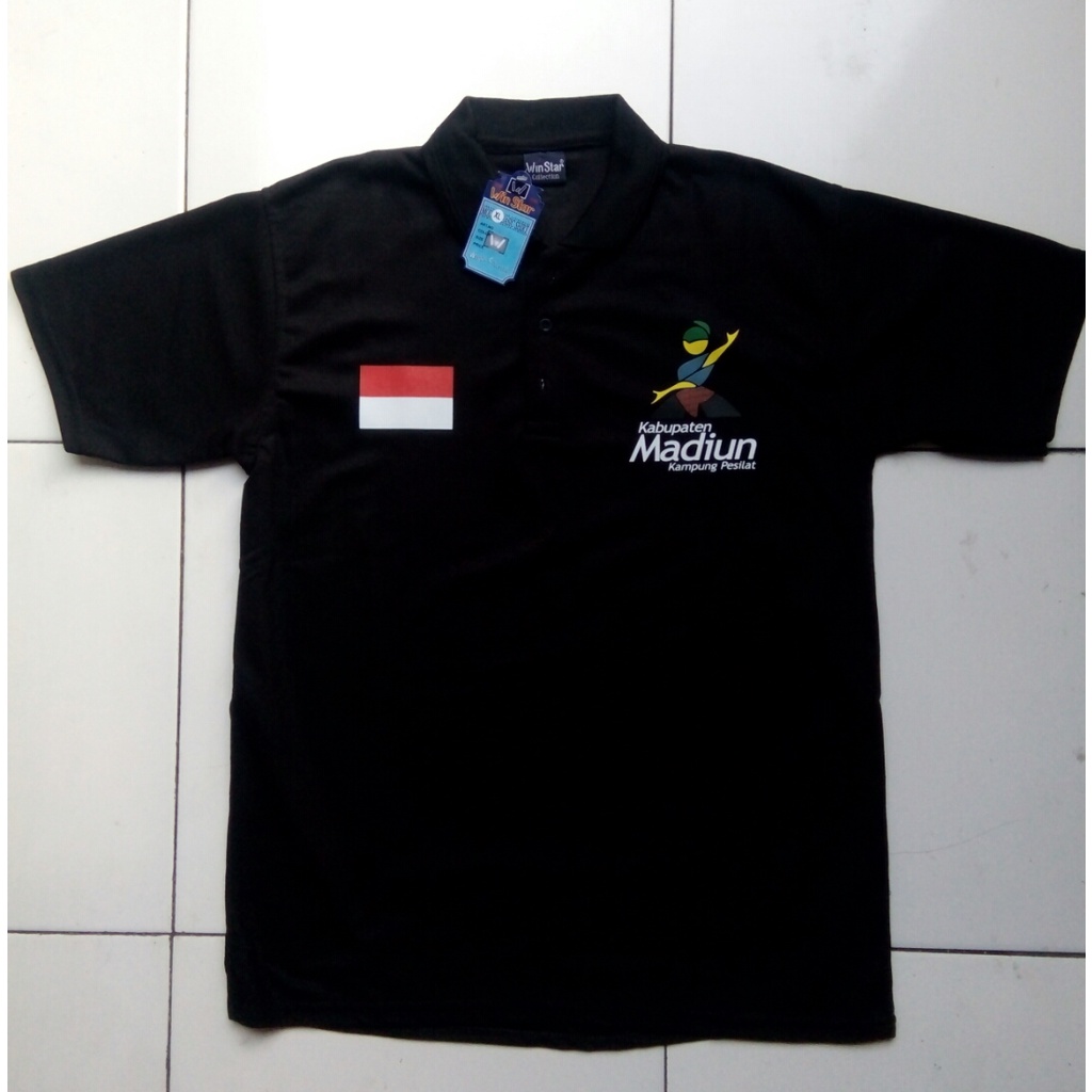Kaos Polo (model krah) Madiun Kampung Pesilat