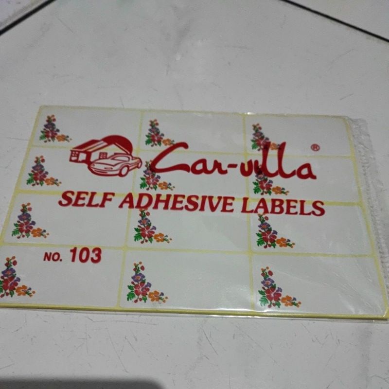 

Stiker Label Nama 103 Bunga