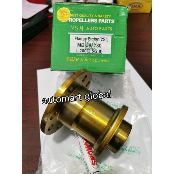 flange pinion gardan L200 strada 2500cc 2800cc