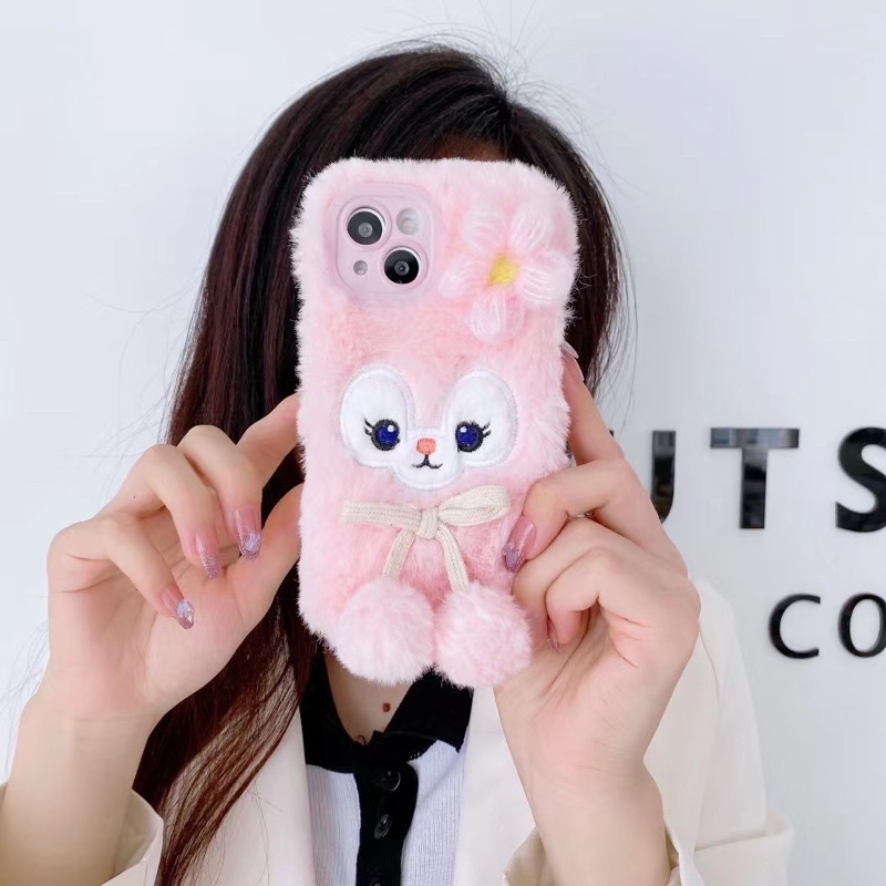 Furry Case Winter Casing Iphone 11 11Pro 11ProMax 12 12Pro 12ProMax 13 13Pro 13 Max 14 Pro Max 14 Plus