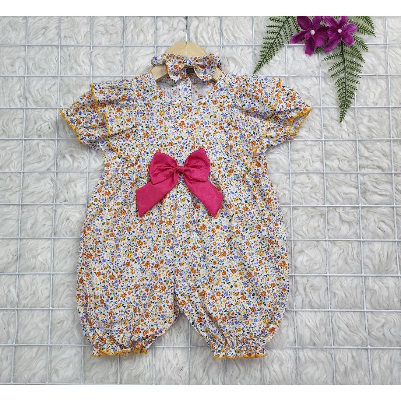 baju bayi perempuan set JUMPSUIT baby girl