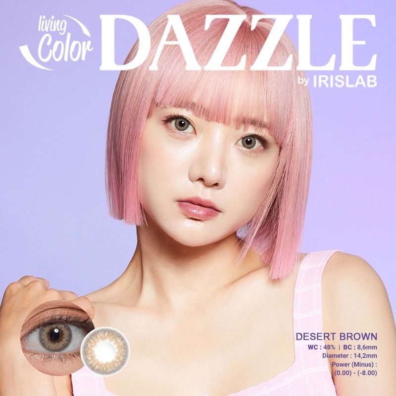 SOFTLENS DAZZLE BY IRISLAB FREE LENSCASE / SOFLEN / SOFLENS / SOFTLEN / DAZEL /DAZLE / DASEL