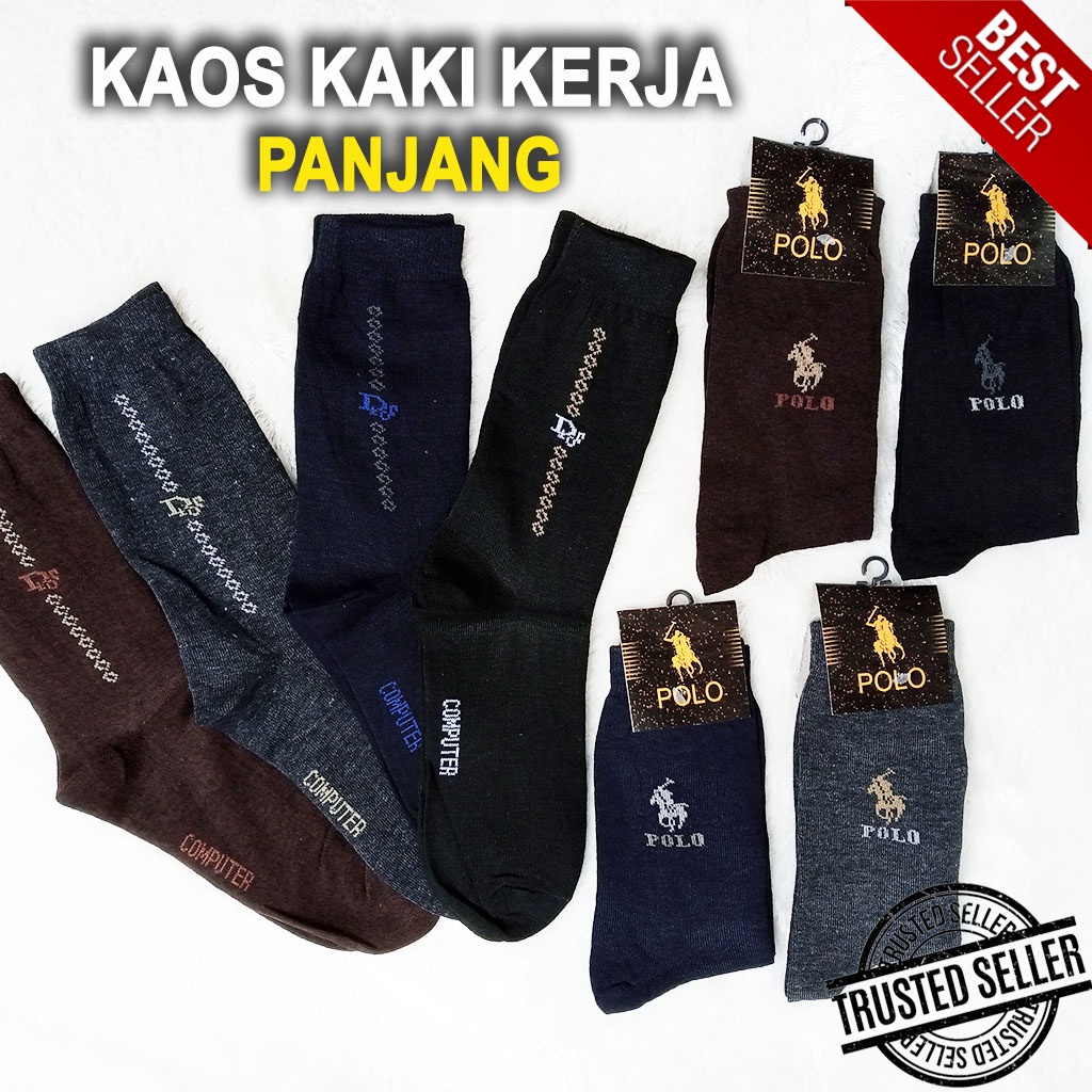 KAOS KAKI LAKI-LAKI PANJANG - Kaos Kaki Pria Panjang