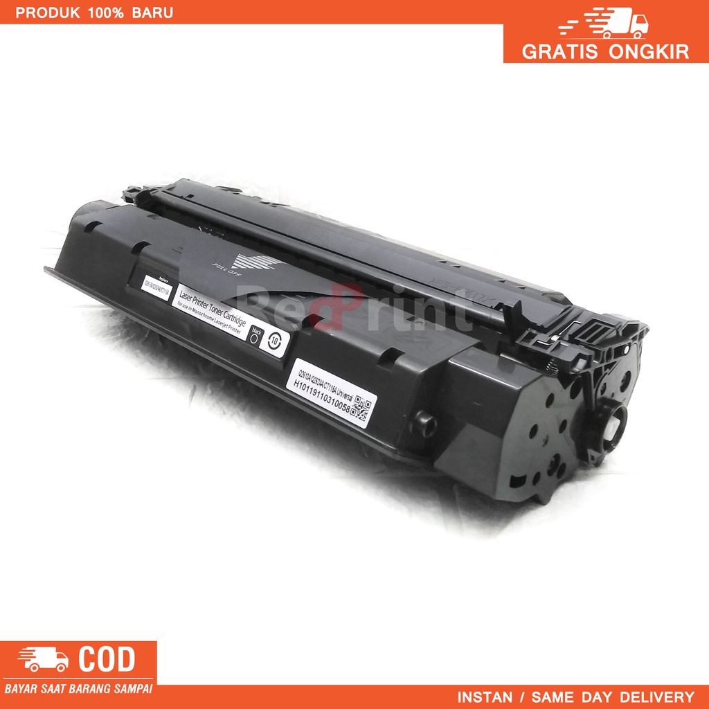 Toner Cartridge 15A untuk printer HP Laserjet 1000/1300/1200/3300 Compatible toner cartridge C7115A