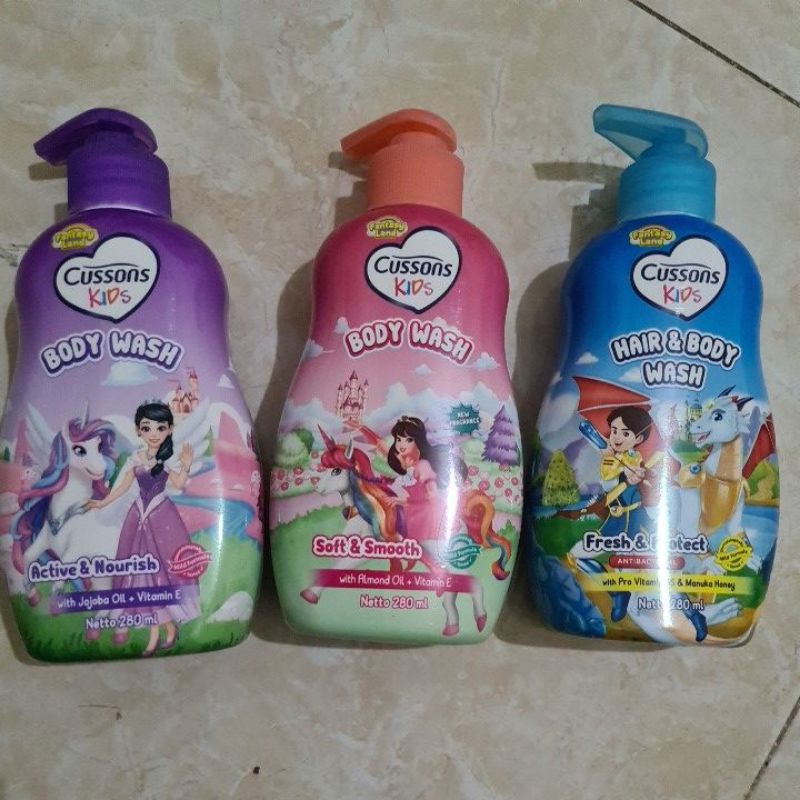 Jual CUSSONS KIDS BODY WASH 280ml | Shopee Indonesia