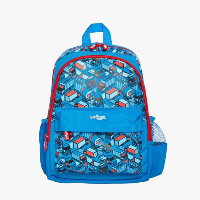 Smiggle Backpack Junior Go Car Mobil Tas Ransel Anak Tk Sd Original