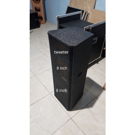 Box speaker 8 inch double