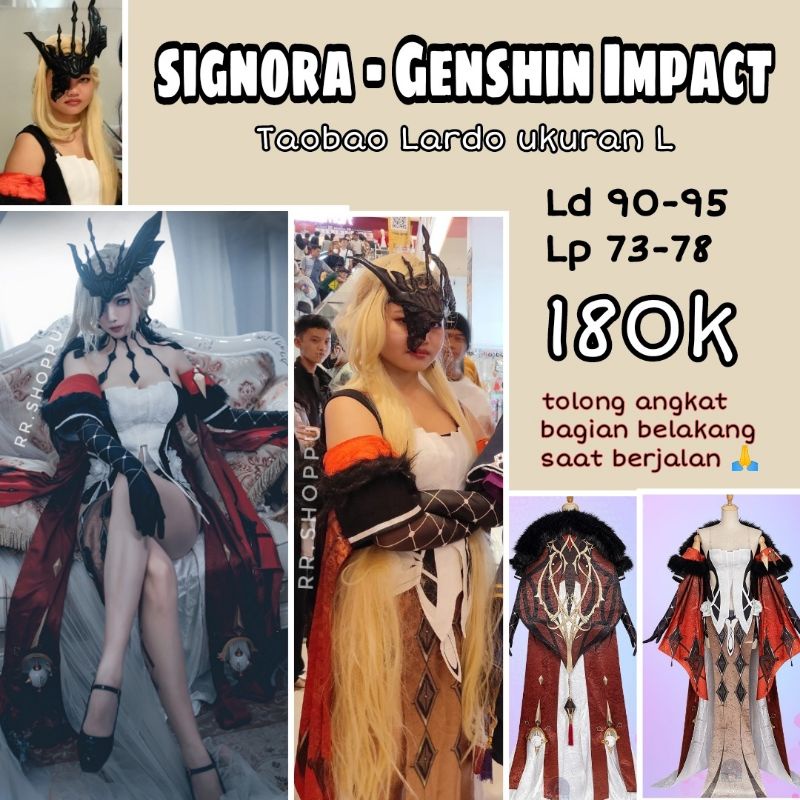 Rental kostum Signora