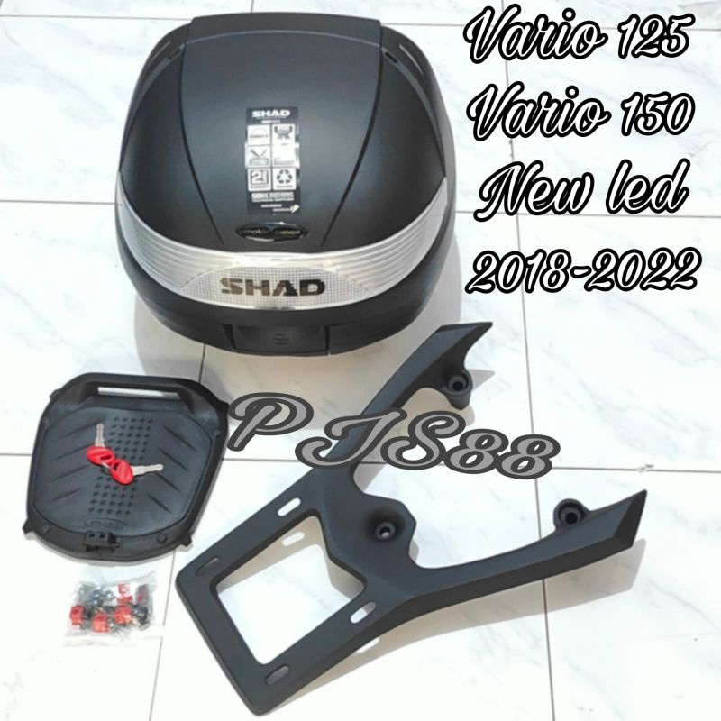 Jual Top Box Shad Sh29 Plus Breket Box Vario 150 New Old Vario 125