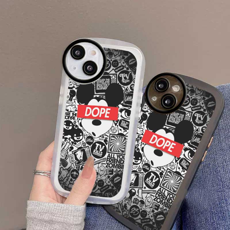 Soft Case Silikon Motif Mickey Untuk IPhone 14 14 Pro MAX 11 Pro 11 Pro MAX 12 12 Pro 12 Pro MAX 13 Pro MAX X XR XS MAX 6S 7 8 Plus SE 2020