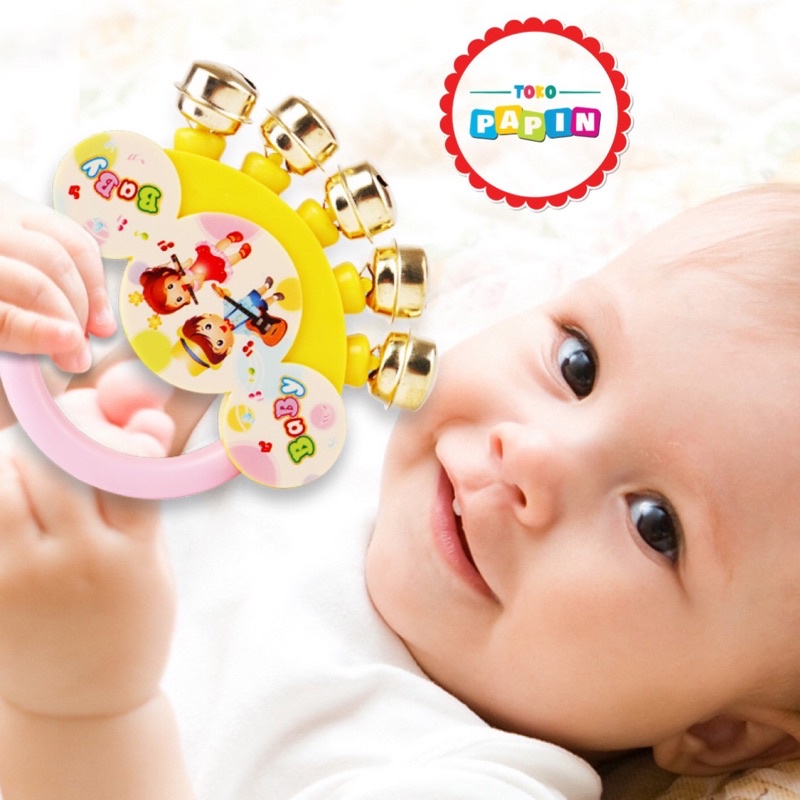 Mainan Kerincingan Bayi Mainan Rattle Kecrekan Krincingan Bisa Bunyi Anak Bayi