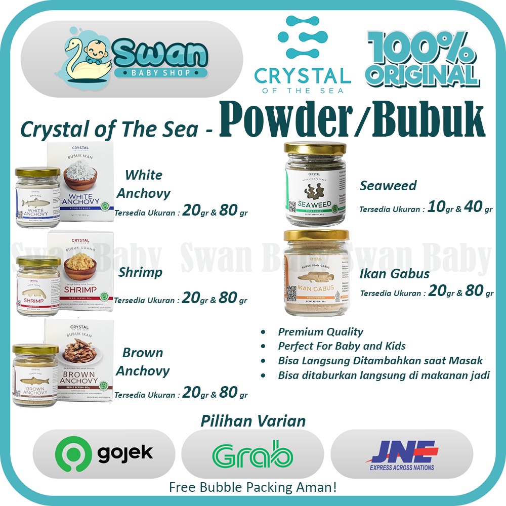Crystal of The Sea Powder / Bubuk Mpasi