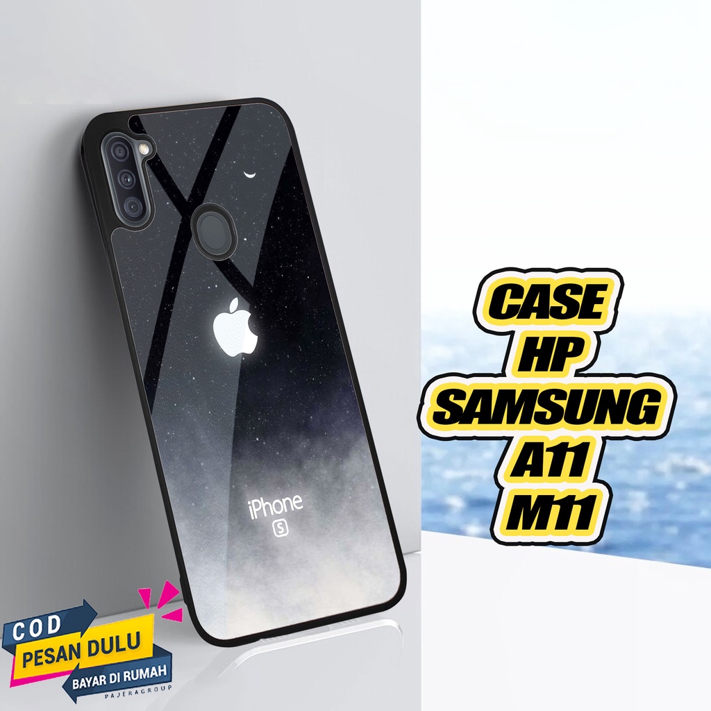 Case Samsung Galaxy A11 M11 Casing Hard Case 2D Terbaru [ APL ] - Sarung hp Samsung - Case hp Samsun